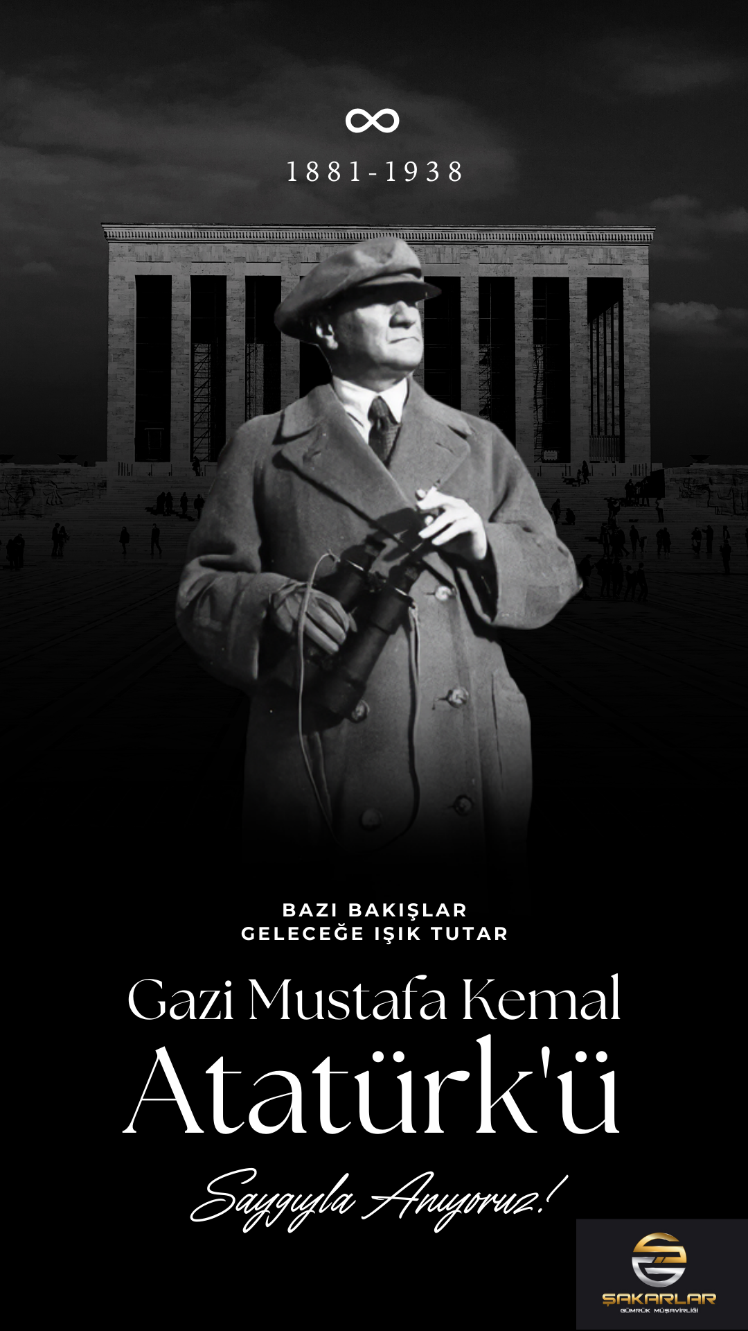 “Büyük önderimiz Atatürk’e olan minnetimiz ve sevgimiz hiç bitmeyecek.”